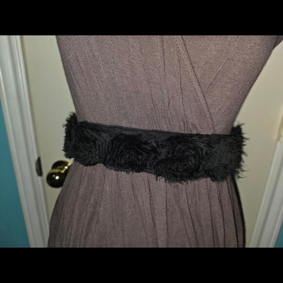 Soprano Y2K Grey Wrap-Look Mini Dress (Size M) - Picture 4 of 4